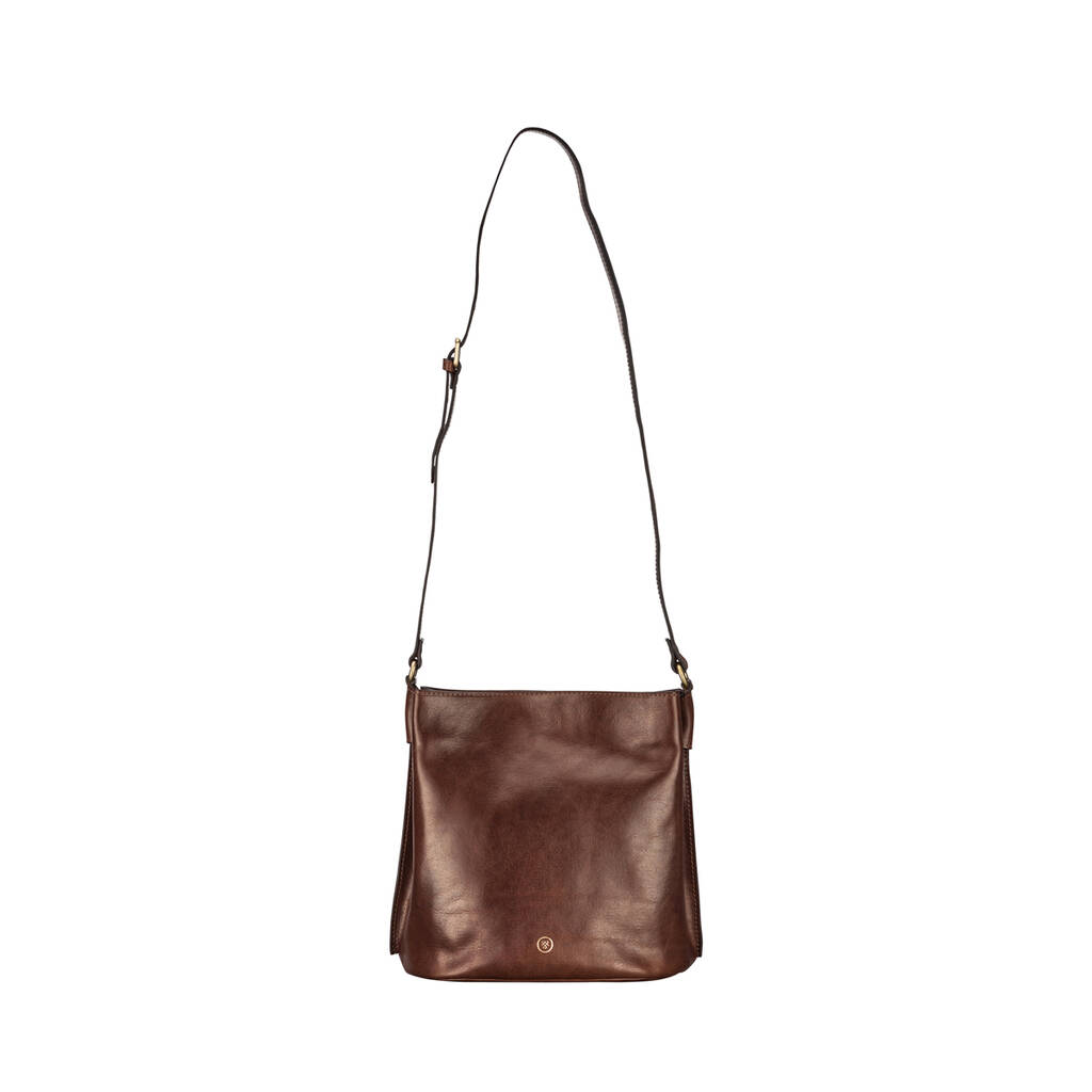 Women's Italian Leather Bucket Bag Handbag 'palermo' By Maxwell Scott