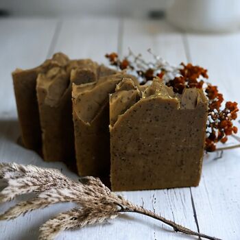 Soap Bar Exfoliating Coffee Grounds Gift For Him, 5 of 6