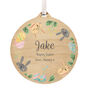Personalised Easter Bunny Wooden Decoration, thumbnail 4 of 5