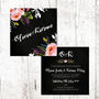 Floral Chalkboard Wedding Stationery, thumbnail 4 of 10