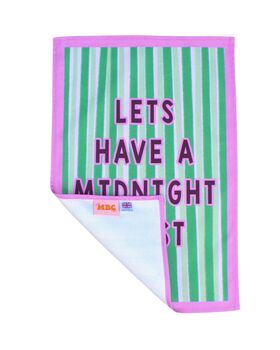 Lets Have A Midnight Feast Tea Towel, 3 of 5