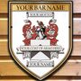 Coat Of Arms Family Crest Bar Sign, thumbnail 8 of 12