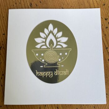 Set Of Four Festival Of Light Cards, 3 of 8