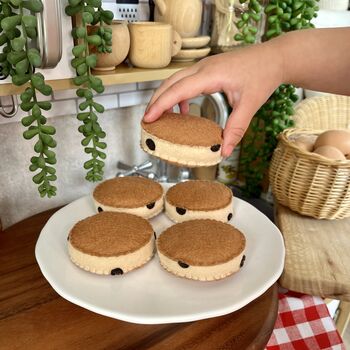 Felt Food Welsh Cake, 2 of 5