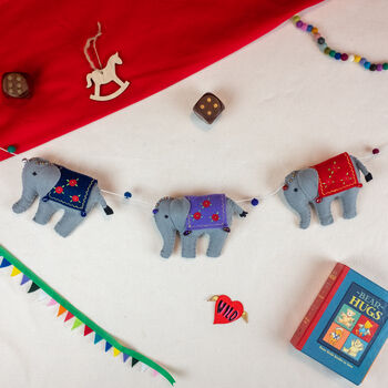 Elephant Nursery Garland, 3 of 10