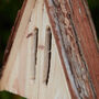 Triangular Wooden Garden Butterfly Hotel, thumbnail 5 of 9