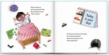 Personalised Children's Book, Speedster, 3 of 9
