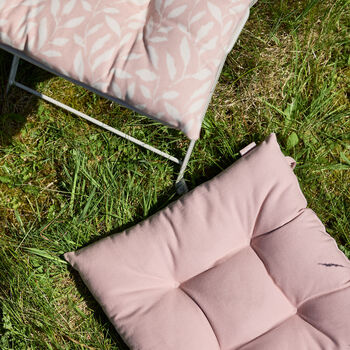 Botanical Blush Garden Seat Pads, 5 of 5