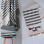 Personalised Sustainable Beach And Bath Towel, thumbnail 1 of 12