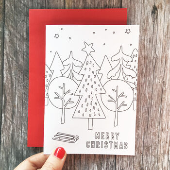 Colour In Craft Christmas Card Packs, 6 of 6