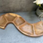 56cm Handcrafted Teak Wooden Snake Bowl – Serving Dish, thumbnail 6 of 12