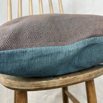 Fair Trade Diamond Weave Cotton Cushion Cover 60cm, 4 of 11