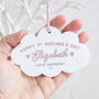 Personalised First Mother's Day Keepsake Decoration, thumbnail 1 of 5