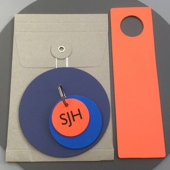 Leather Gift Set: Bookmark, Keyring And Coaster, 4 of 12