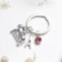 Personalised Horse Riding, Show Jumping Keyring Equestrian Gift, thumbnail 5 of 8