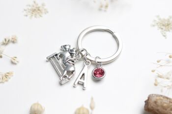 Personalised Horse Riding, Show Jumping Keyring Equestrian Gift, 5 of 8
