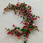 Red And Green Festive Hair Vine, thumbnail 4 of 8
