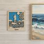 Female Paddle Boarder Wall Art, thumbnail 2 of 7