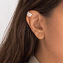 Sterling Silver Cut Out Ear Cuff, thumbnail 1 of 7