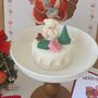 Personalised Gift Box Of Christmas Cake Candle, thumbnail 1 of 4