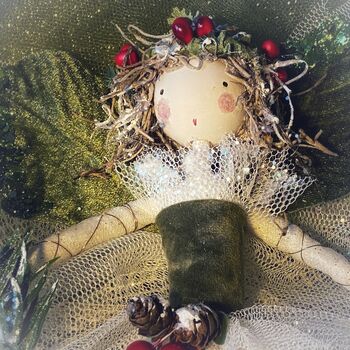 Personalised Red Berry Woodland Fairy, 7 of 12