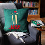 Cricket Personalised Cushion, thumbnail 2 of 6