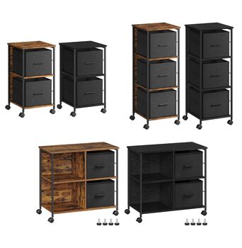 Filing Cabinet With Drawers And Printer Stand Top, 6 of 6