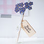 Personalised Teacher Thank You Gift Wooden Flower, thumbnail 10 of 12