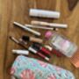 Block Print Washbag, Make Up Pouch, Travel Kit, thumbnail 4 of 12