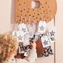 Large Wooden Personalised Initial Advent Calendar, thumbnail 2 of 8