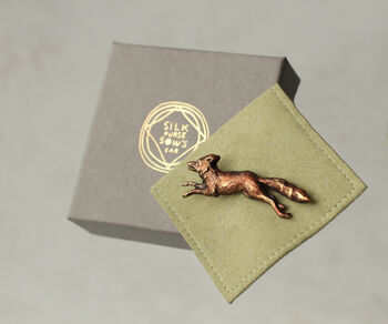 Fox Brooch, 3 of 6