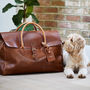 Leather Travel Bag 'Herbert', thumbnail 1 of 7