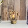 Gold Crown Battery Table Lamp Bedside Or Desk Light, thumbnail 1 of 10