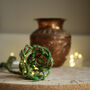 Recycled Sari Silk Fairy Light Flower, thumbnail 3 of 5