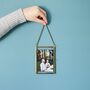 Glass And Metal Hanging Photo Frame, thumbnail 4 of 9