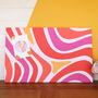 Swirl Canvas Magnetic Noticeboard, thumbnail 1 of 3