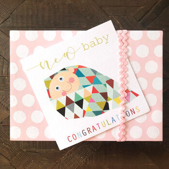 New Baby Greetings Card, 4 of 5