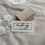 Made By / Crafters Personalised Rubber Stamp, thumbnail 3 of 4