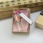 Tiny Pink Rose In A Bottle Personalised Mother’s Day Gift, thumbnail 12 of 12