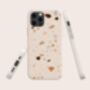 Orange Terrazzo Biodegradable Phone Case, thumbnail 1 of 8