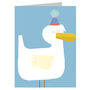 Mini Duck Greetings Card, thumbnail 2 of 5