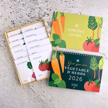 Grow Your Own Veg Wall Seed Calendar 2026, 4 of 8