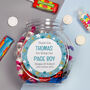 Personalised Page Boy Sweet Jar, thumbnail 3 of 4