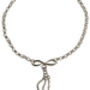 Silver Infinity Anklet, thumbnail 2 of 2
