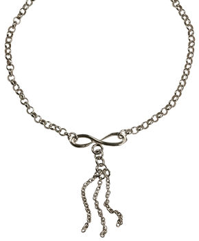 Silver Infinity Anklet, 2 of 2