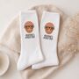 Personalised Face Socks Gift For Grandad, thumbnail 1 of 12
