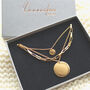 Multistrand Necklace 18ct Gold Filled Layered Necklace, thumbnail 10 of 10
