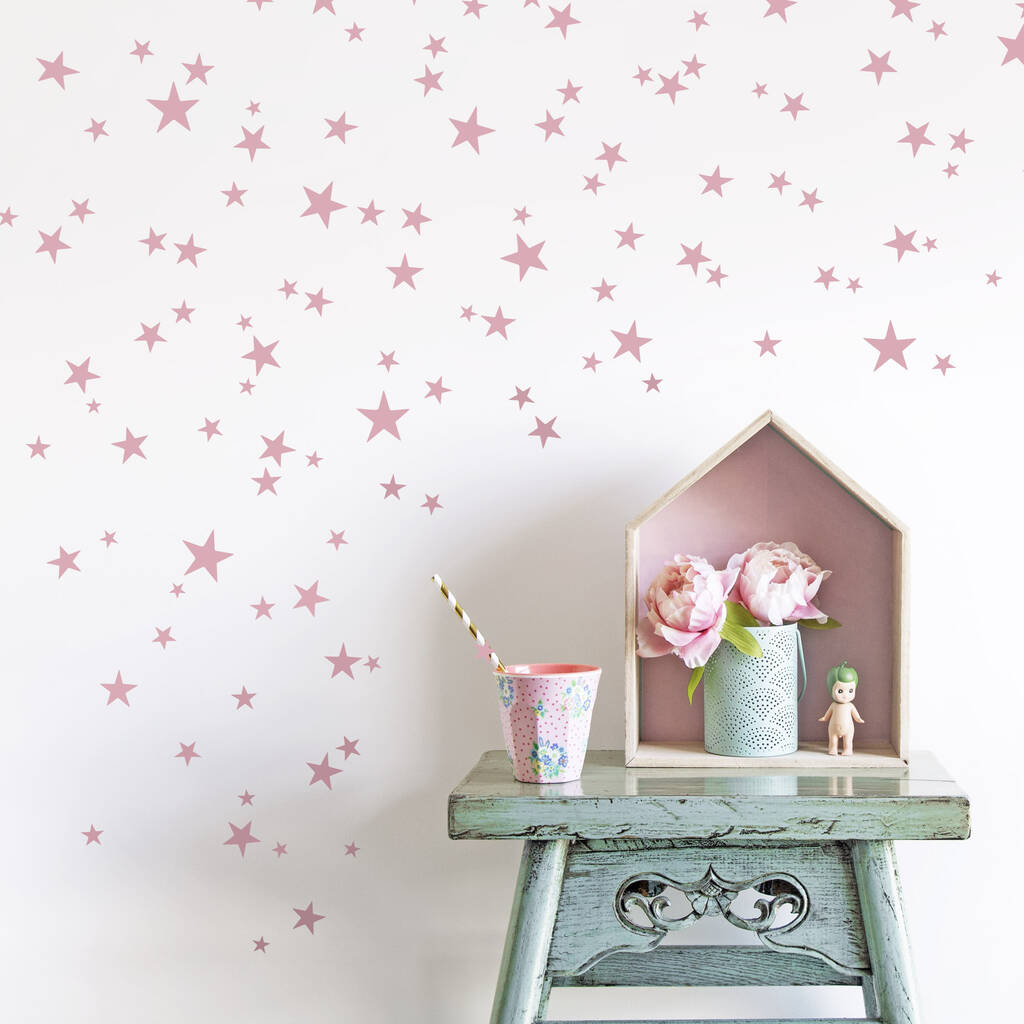 Star Wall Stickers In Various Colours By Koko Kids | notonthehighstreet.com