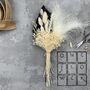 Shades Of Grey Bouquet Black, White Dried Arrangement, thumbnail 2 of 5
