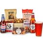 Man Crate Snack Selection Food Drink Tray With Real Ale, thumbnail 1 of 4